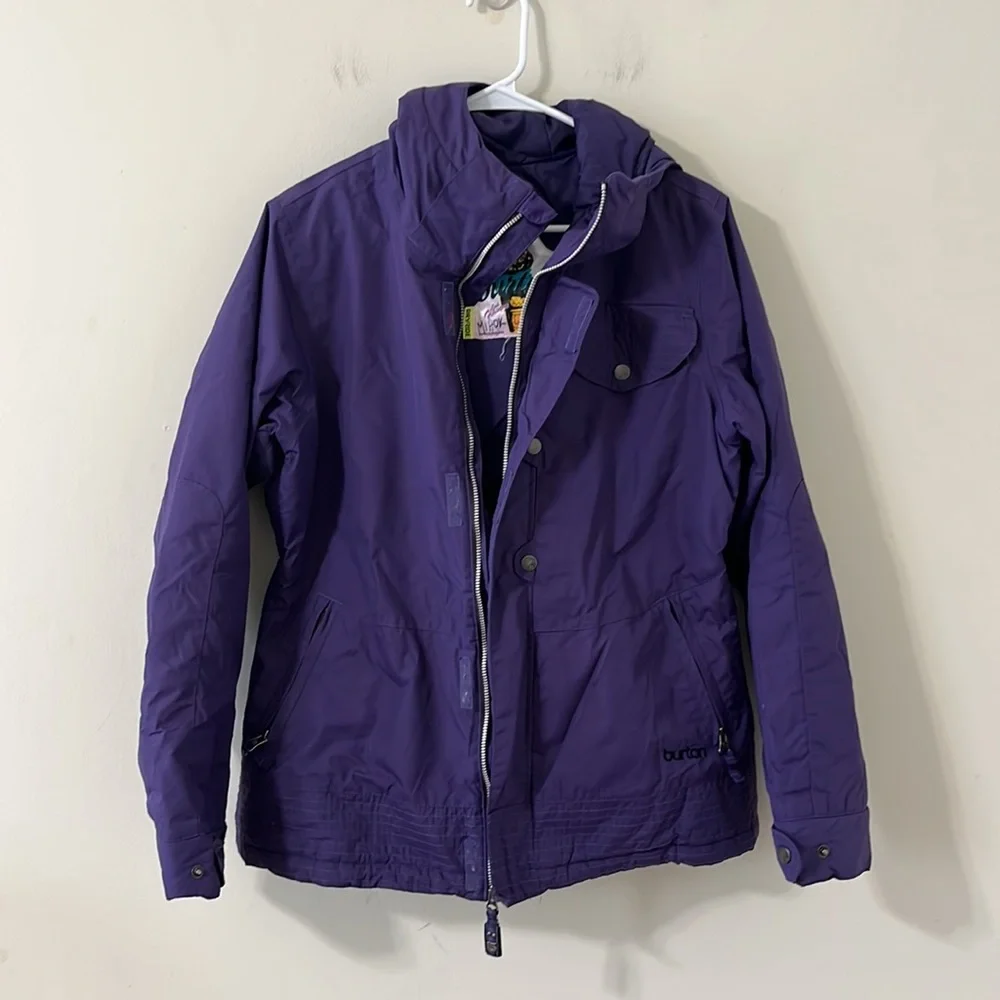 Burton Dry Ride Purple Snow Ski Snowboard Jacket Size Medium - Picture 6 of 16